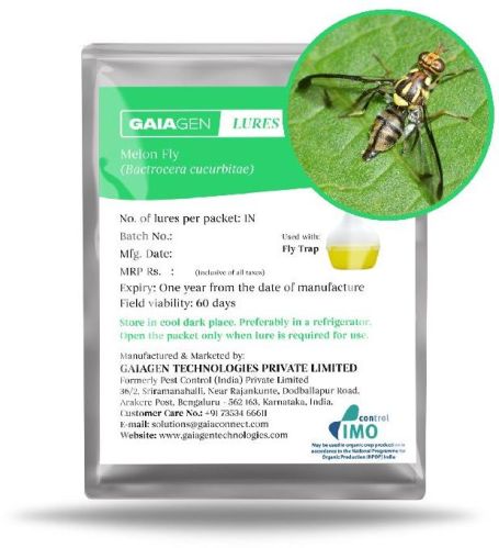 Gaiagen Melon Fly Pheromone Lure, Certification : IMO Certified