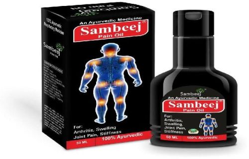 Sambeej Pain Oil, Packaging Type : Plastic Bottle