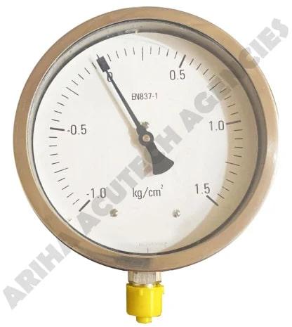 Compound Pressure Gauge, Certification : CE Certified