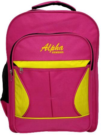 An 207 Pink School Bag, Size : 17 *12*7