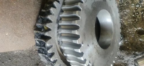 Round Polished Metal Worm Gear, For Industrial Use, Color : Metallic