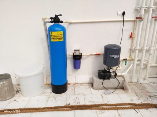 Automatic Water Softener, Color : White