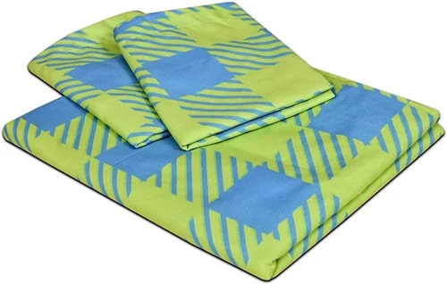 Julpic Cotton Single Bed Sheet, For Home, Pattern : Abstract