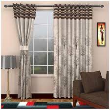 Brown Readymade Jute Curtains, Width : 20-25Inch