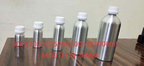 Aluminium Bottle With Plastic Caps