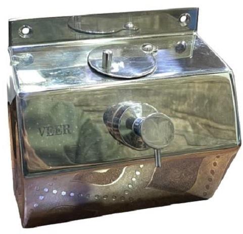 VEER - 304 Grade Stainless Steel Box Soap Dispenser 1000ml