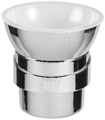 Brass VEER Corsa Brush Holder, Color : Silver