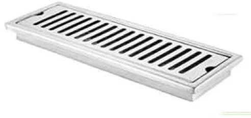 Matt Stainless Steel VEER Floor Drain Jali, Size : 12 Inch