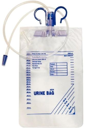 Urine Collection Bag Premium, Size : 2000 ML