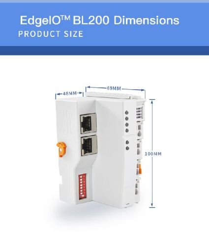 Couplers Modbus MQTT Distributed IO System BL200M