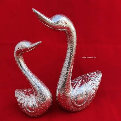 Swan Pair, Color : Silver