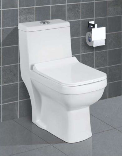 Ceramic 700x630x350mm One Piece Closet, For Toilet Use, Feature : Dual-Flush