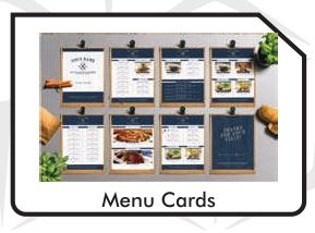 Menu Card Digital Printing Services, Color : Multi Color
