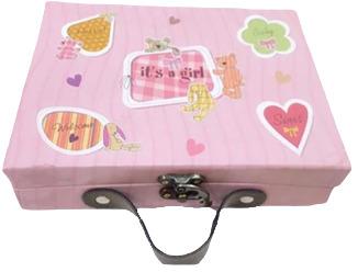 Kraft Paper Printed Baby Gift Box