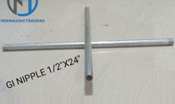 MEENAKSHII TRADERS GI Barrel Nipple 1/2