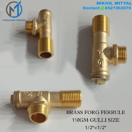 15mm X 15mm Brass Forged Ferrule Gulli