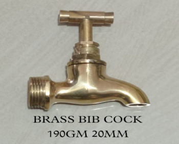 20mm Brass Bib Cock, For Bathroom, Kitchen, Feature : Attractive Pattern, Durable, Eco Friendly, Fine Finished