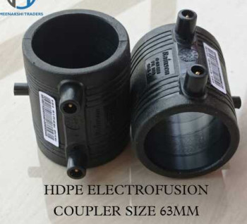 Plastic 63mm Electrofusion Coupler, For Jointing, Feature : Corrsion Proof, Crack Resistance, Durable