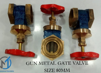 80mm Gun Metal Gate Valve, For Water Fitting, Feature : Blow-Out-Proof, Casting Approved, Corrosion Proof