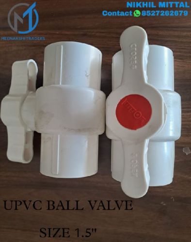 UPVC Ball Valve, For Water Fitting, Feature : Investment Casting, Fine Finished, Durable, Casting Approved