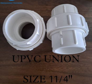UPVC Union, For Plumbing, Size : Customised