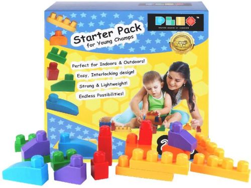 Plex Building Blocks Starter Pack, Size : Standard Size