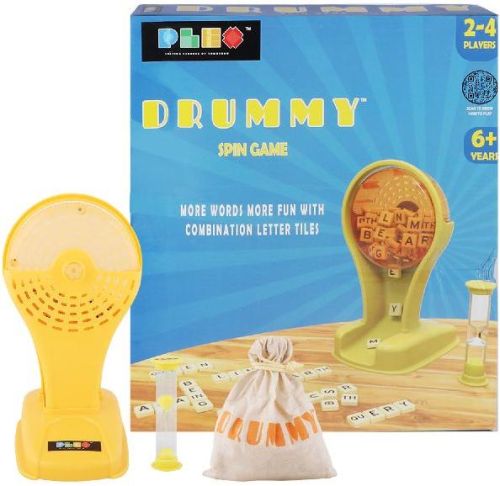 Plex Drummy Spin Game Word, Color : Yellow