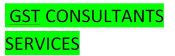 Gst Consultant