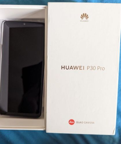 Huawei p30 Pro vog-l29 128gb Black 8gb RAM Phone