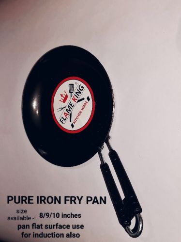 Flame King Iron Fry Pan, Feature : Attractive Design, Heat Resistance
