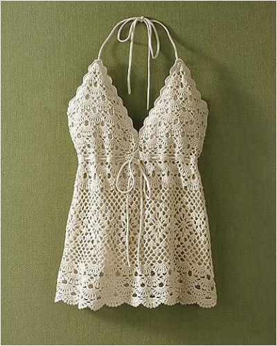 Cotton Four Twist Plain Crochet Tanktop, Packaging Type : Roll