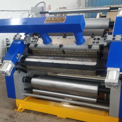 Fingerless Single Face Paper Corrugating Machine