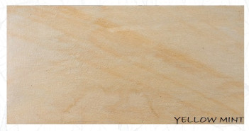 Yellow Mint Sandstone Flexible Stone Veneer Sheet