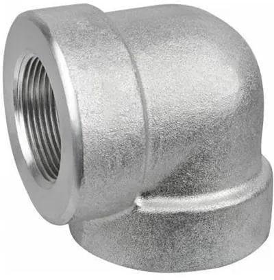 Polished 90 Degree Screwed Elbow, For Plumbing Pipe, Size : 1/2 To 2 Inch