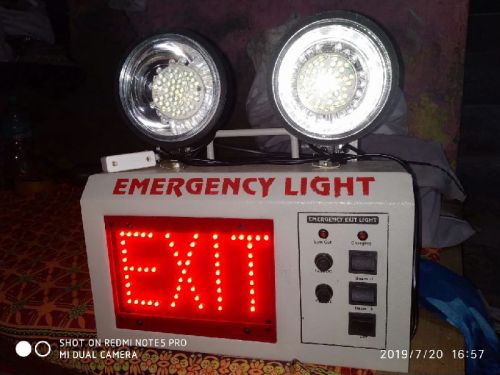 Metal Automatic Industrial Emergency Light, Color : White