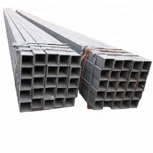 Mild Steel Rectangular Pipe, Color : Black