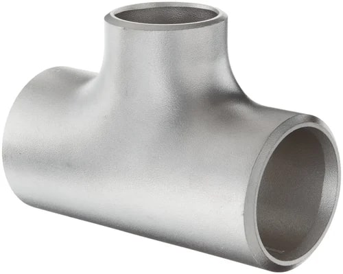 Round Stainless Steel Reducing Tee