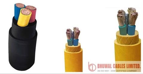 Butyl Rubber Cable, Color : Black, Yellow