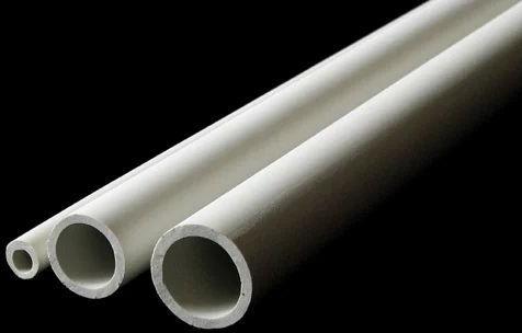 Round Ceramic Porcelain Tubes, For Industry, Color : Off White