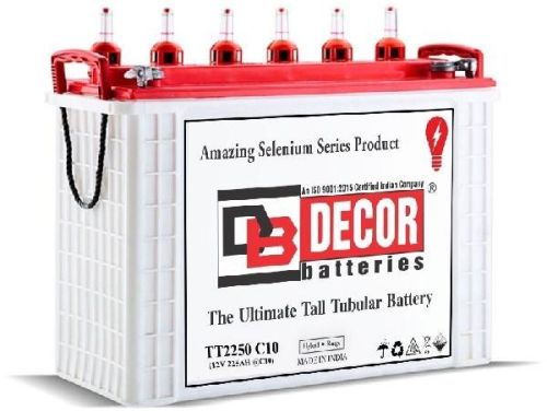 TT2250 12v 225ah C10 Solar Tubular Battery