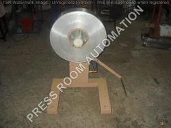 Pneumatic Decoiler With Pneumatic Expandable Jaws, For Industrial