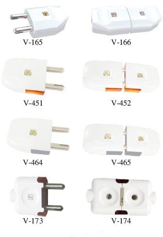 Brass 2 Pin Plug, For Electrical Fittings, Feature : Corrosion Proof, Durable, Finely Finished, High Strength