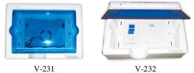 Plastic AC Box, For Electronics, Household, Office