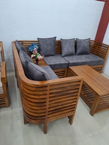 KCE Teak Wood Sofa Set, Style : Modern