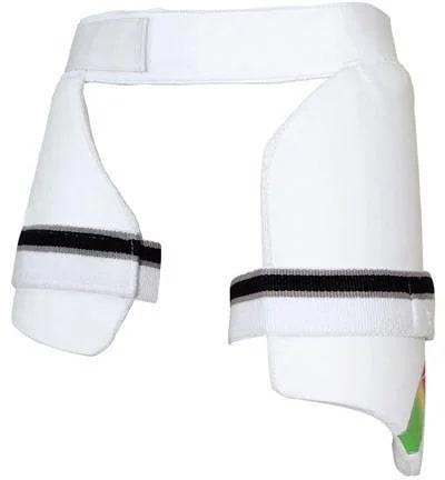 PU Cotton Plain Cricket Thigh Guard, Size : Standard