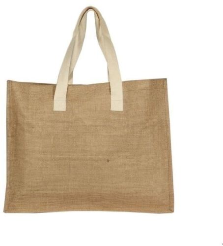 Printed Jute Shopping Bag, For Promotion, Gift, Technics : Washed