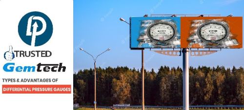 Differential Pressure Gauges GEMTECH Dpengineers Range 0-10 MM