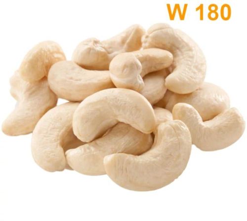 W180 Whole Cashew Nuts, Moisture : 2%