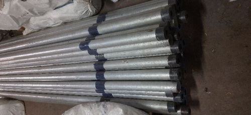 Coated Polished Galvanized Pipe, For Construction, Feature : Fine Finished