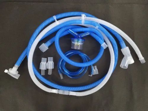 Plastic Ventilator Circuit, For Clinical Purpose, Hospital, Pattern : Plain